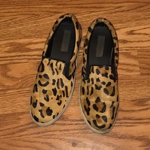 Steve Madden ecentric leopard shoe